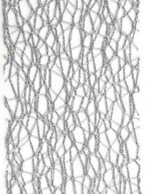 Ruban fantaisie gris