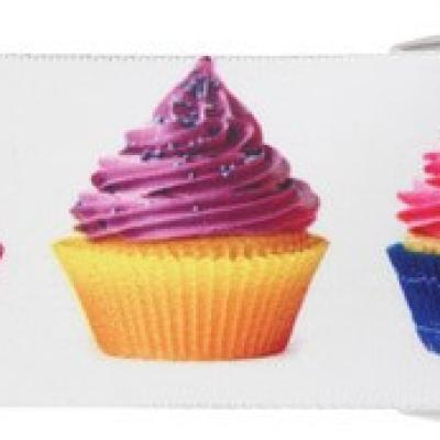 Ruban gourmandise cupcake (x1) REF/4953