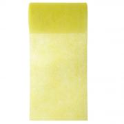 Ruban in tissé jaune 10cm x 10m (x1) REF/2814