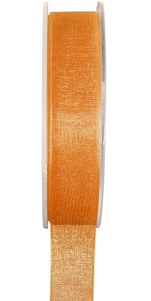 Ruban organdi orange 3mm