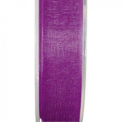 Ruban organdi 15mm violet (x1) REF/2558