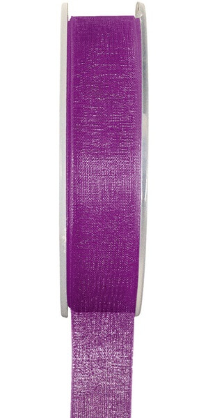 Ruban organdi violet 15mm