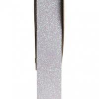 Ruban paillete autocollant blanc