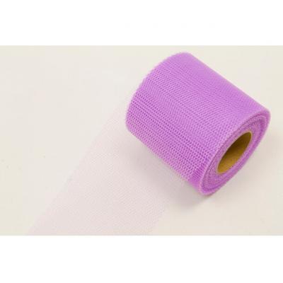 Ruban tulle parme 8cm x 20m (x1) REF/RL290