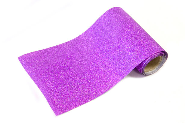 Ruban parme paillete