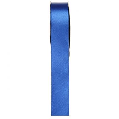 Ruban satin bleu 6mm x 25m (x1) REF/2719