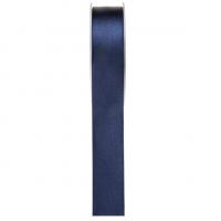 Ruban satin bleu marine 6mm x 25m