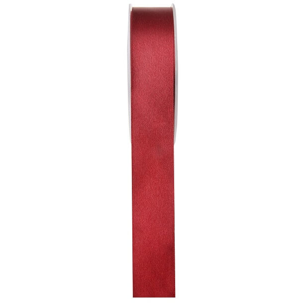 Ruban satin bordeaux 6mm x 25m