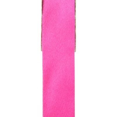 Ruban satin fuchsia 15mm x 25m (x1) REF/2719