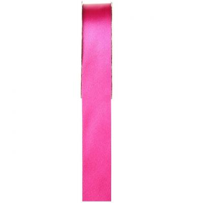 Ruban satin fuchsia 6mm x 25m (x1) REF/70080