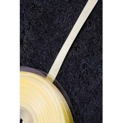 Ruban satin ivoire 6mm x 25m (x1) REF/RU325