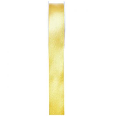 Ruban satin jaune 6mm x 25m