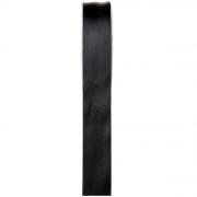 Ruban satin noir 6mm x 25m (x1) REF/70080