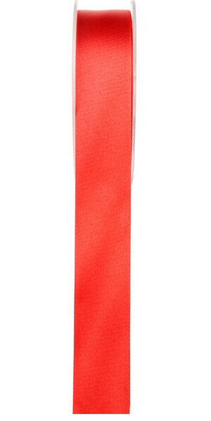 Ruban satin rouge 15mm