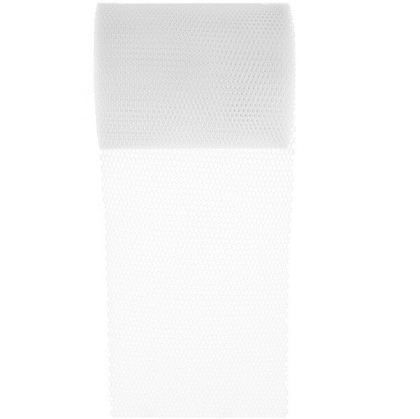 Ruban tulle blanc pour decoration voiture