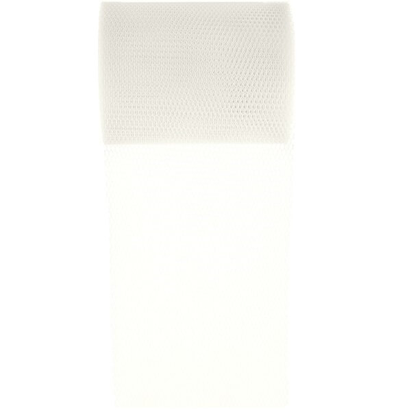 Ruban tulle ivoire pour decoration voiture
