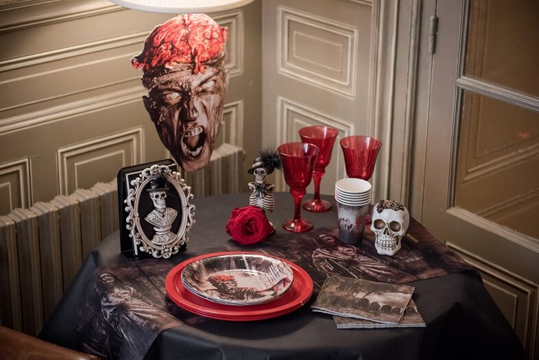 Sac a bonbon zombie halloween