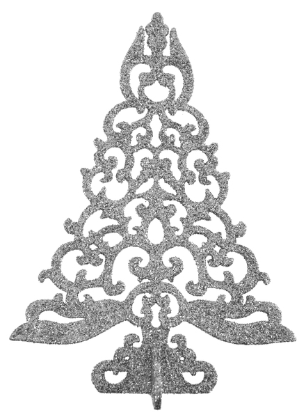 Sapin de noel argent