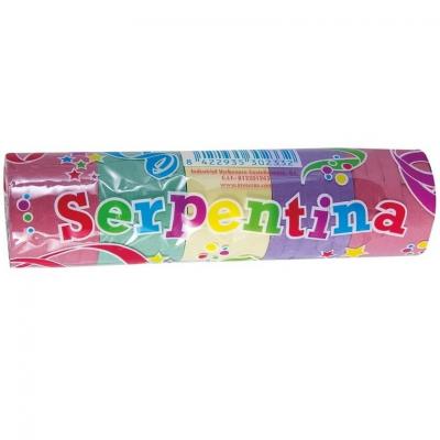 Rouleau serpentin geant 10 metres multicolore