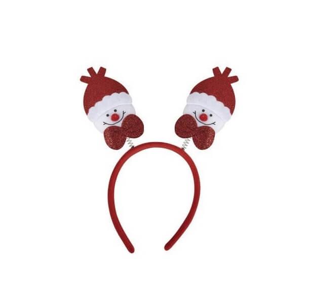 Serre tete de noel paillettes pere noel