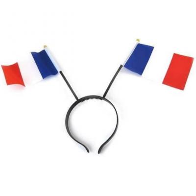 Serre tete france tricolore bleu blanc rouge