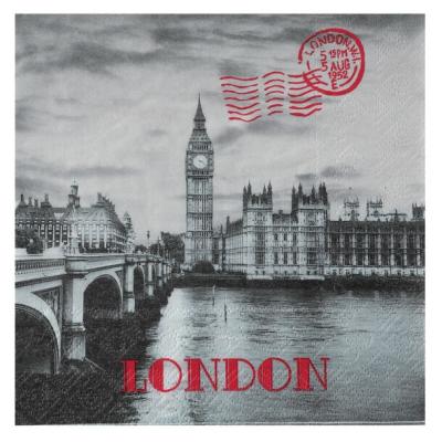 Serviette Angleterre: Londres (x20) REF/6247