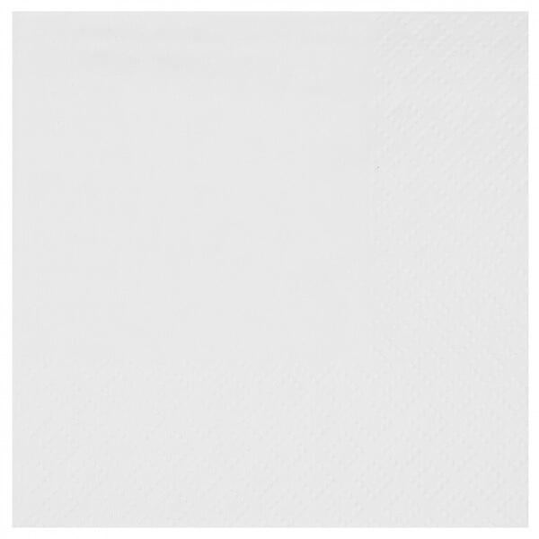 Serviette cocktail blanche