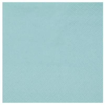 Serviette cocktail bleu clair 110