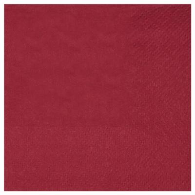 Serviette cocktail bordeaux 1