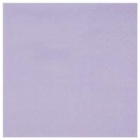 Serviette cocktail parme lilas