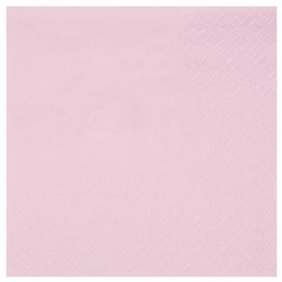 Serviette cocktail rose pale 104