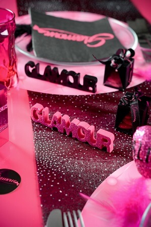 Serviette de table glamour 3