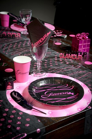 Serviette de table glamour 4