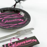 Serviette de table glamour 5