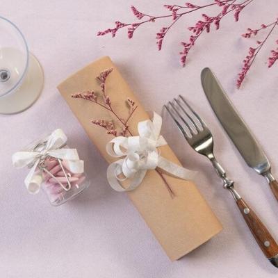 Serviette de table tissu airlaid naturel 40cm