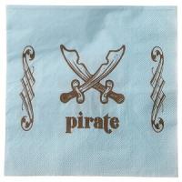 Serviette de table pirate