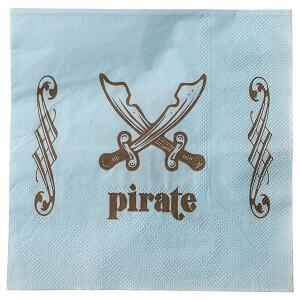 Serviette de table pirate (x20) REF/3949