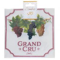 Serviette de table theme vigne viticole vin raisin
