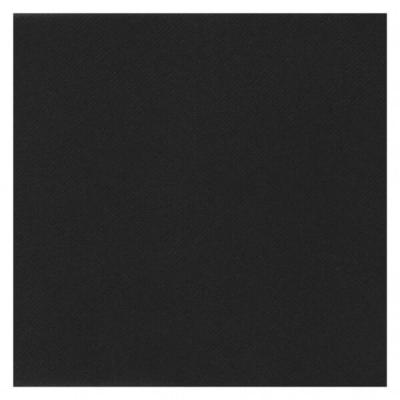 Serviette de table Airlaid noir (x25) REF/6808