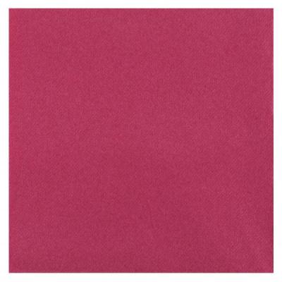 Serviette de table tissu airlaid rose fuchsia 40cm