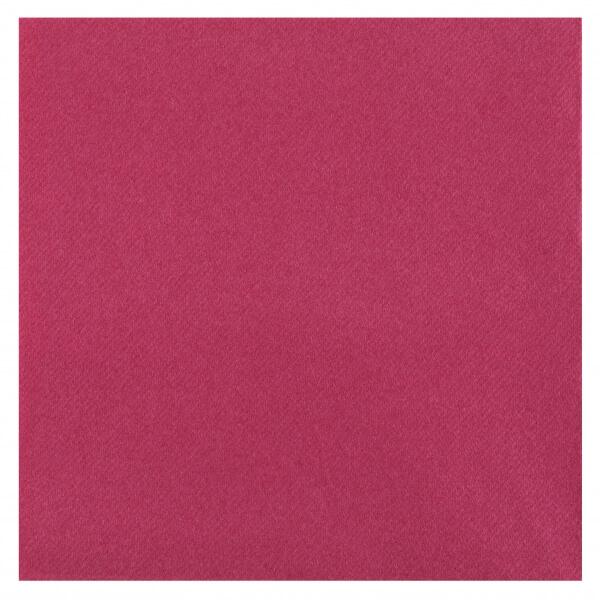Serviette de table tissu airlaid rose fuchsia 40cm