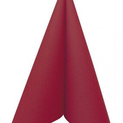 Serviette de table voie seche bordeaux