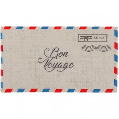 Serviette voyage autour du monde avec courrier postal (x20) REF/7381