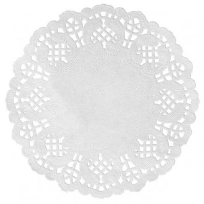 Set de table dentelle blanc (x10) REF/5055