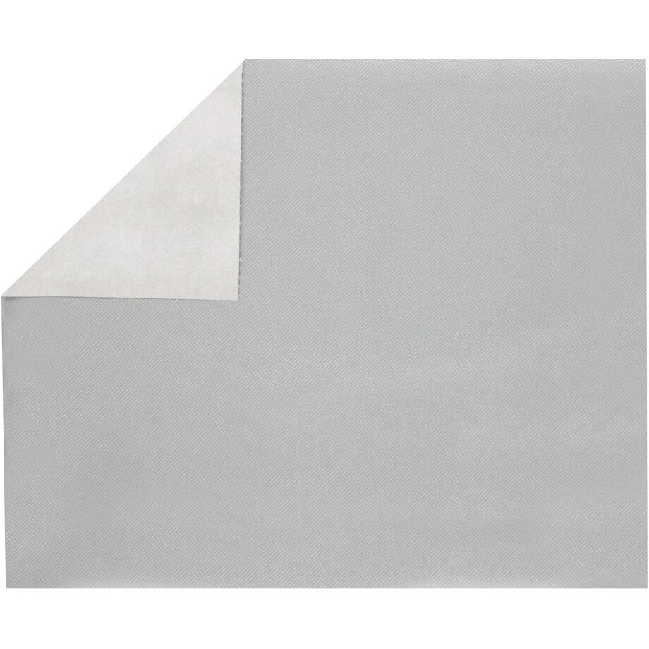 Set de table elegant tissu jetable airlaid argent