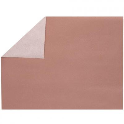 Set de table elegant tissu jetable airlaid rose gold