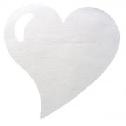 Set de table coeur blanc (x50) REF/2935