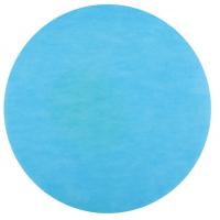 Set de table rond bleu turquoise