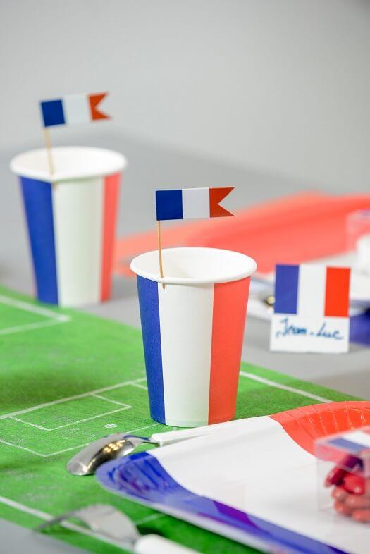 Set de table terrain de football