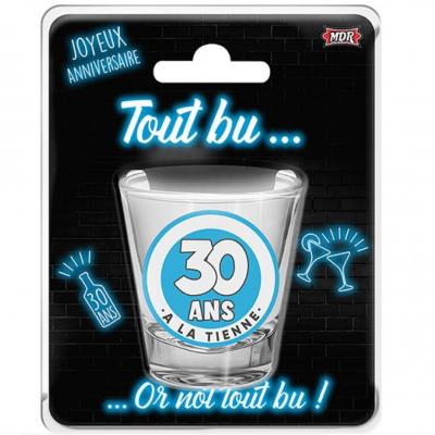 Shot03 cadeau anniversaire 30ans verre shooter